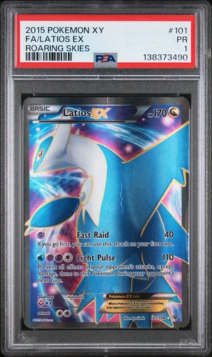 Latios-EX graded PSA 1 for sale on eBay