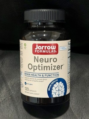 Jarrow Formulas Neuro Optimizer 120 Capsules Brain Health Pantothenic Acid