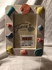 Fiesta 3 1/2" x 5 vintage picture frame fiestaware pottery accessories