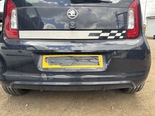 Skoda Citigo 2012-2017 Rear Bumper Complete Black 2T