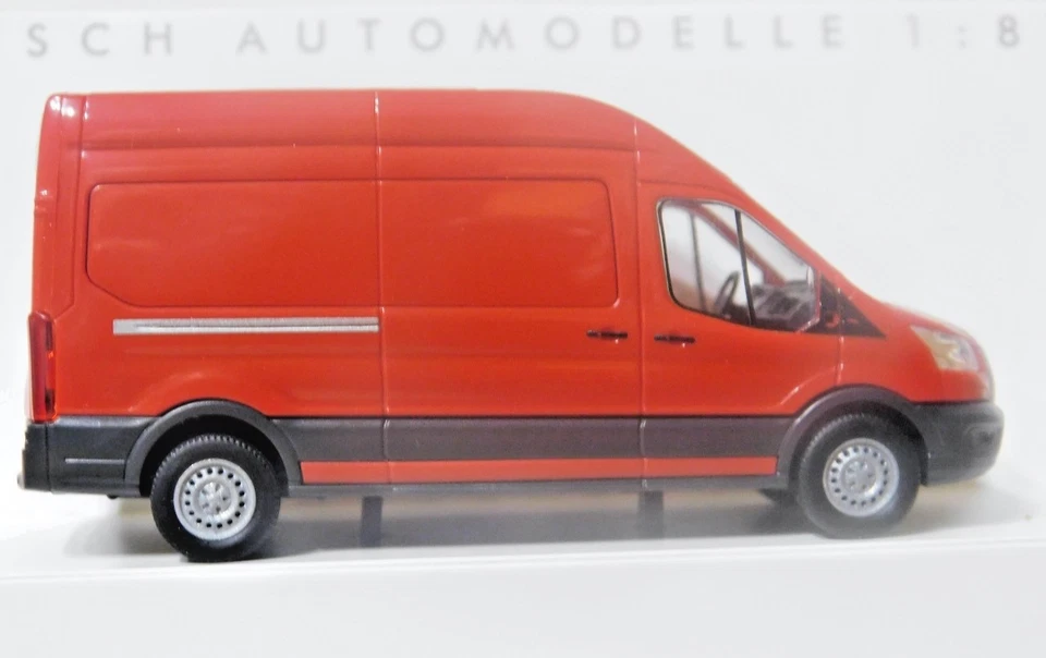 Furgoneta Ford Trasit Busch 54500 1/87 HO 2014 sin decorar nueva en caja Foto 4 de 4