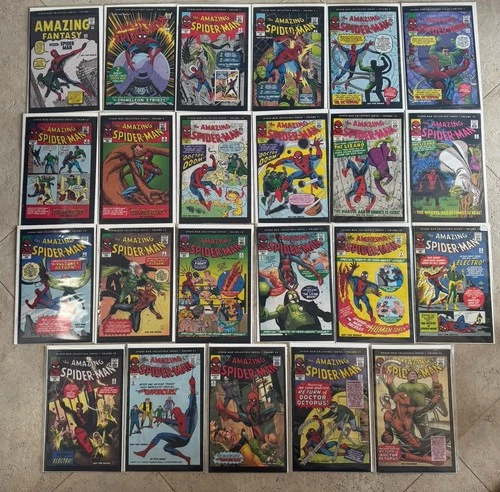 Amazing Spider-Man #1–24 REPRINT Full Run (Missing #3) | 25 Comics | VF