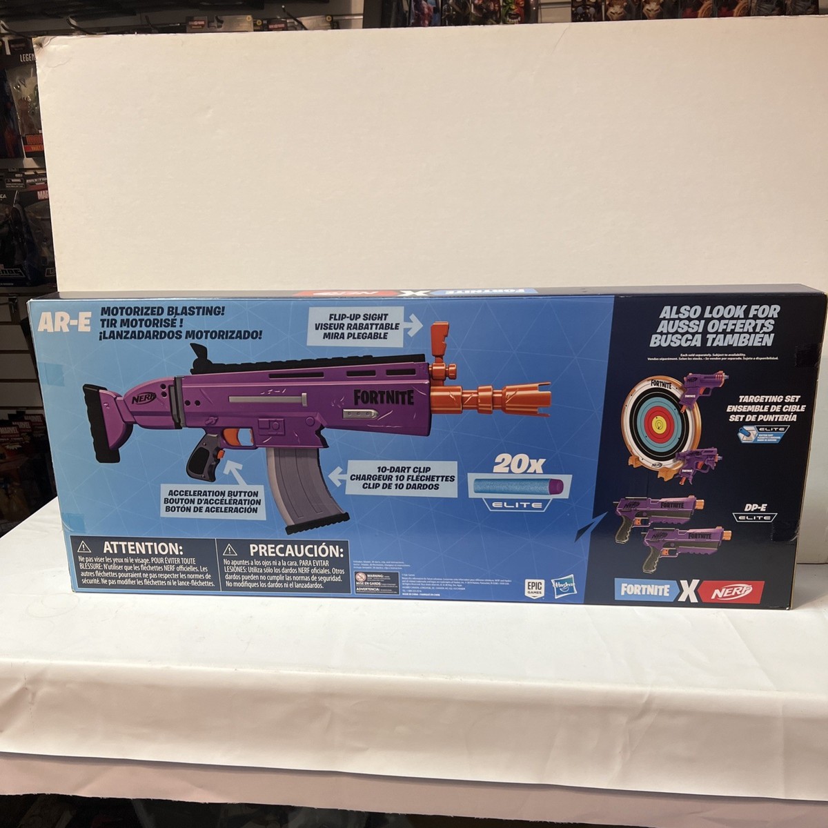 19.20日限定全セット13000⇨9999 NERF FORTNITEトイガン Amazon.com: Nerf Fortnite AR-L Elite Dart Blaster