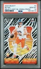 2024 PANINI SELECT CERTIFIED ROOKIES ZEBRA PRIZM #4 BO NIX ROOKIE RC PSA 10