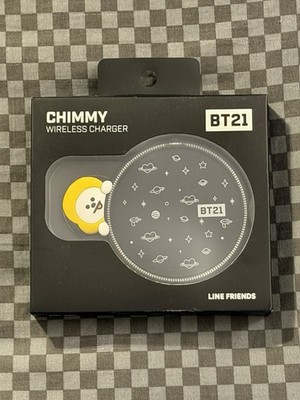 BTS BT21 CHIMMY Wireless Charger 10W Official Goods Line Friends