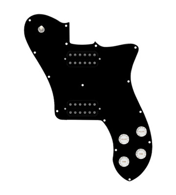 920D Custom 72 Deluxe Tele Loaded Pickguard With Uncovered Smoothie Humbucker...