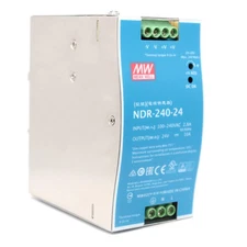 240W Din Rail Power Supply 24V 10A Industrial Control Ul508 Slim Design