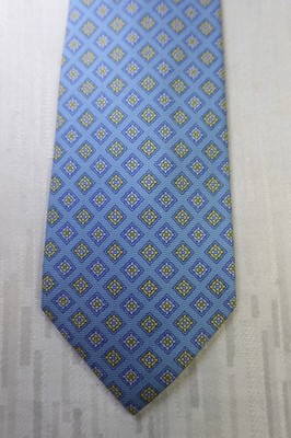 BATTISTONI ROME 100% SILK SILK SILK TIE NECKTIE TIE MADE ITALY VINTAGE