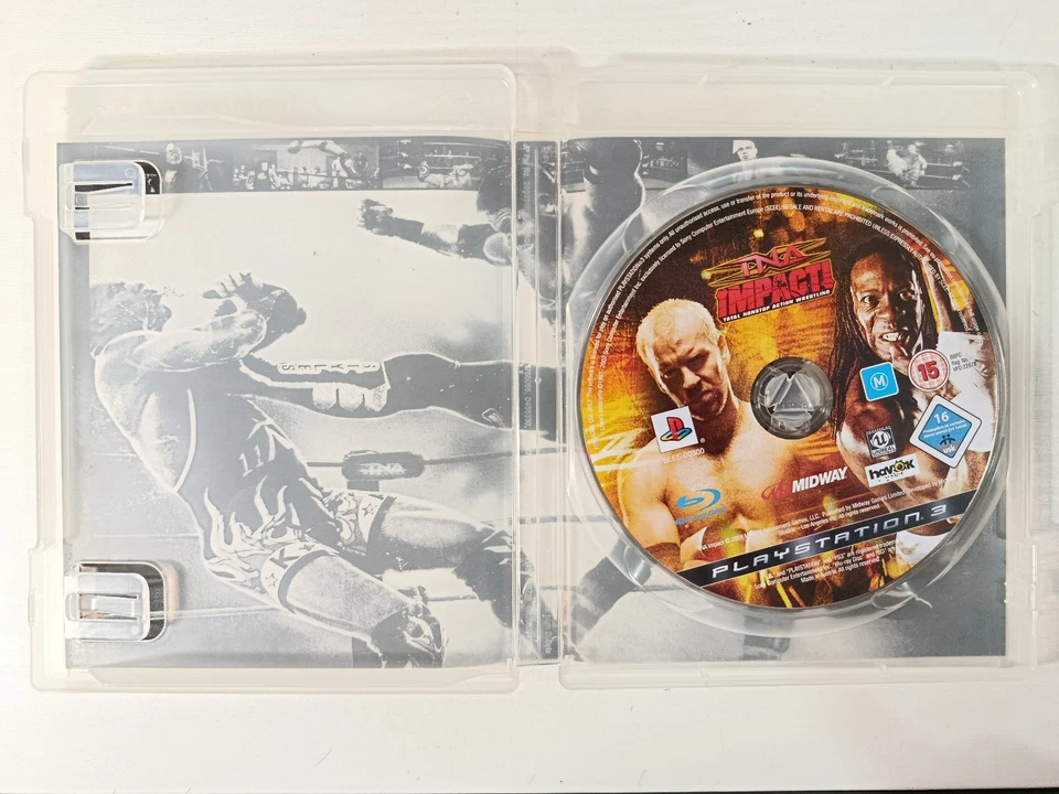 TNA Impact Nonstop Action Wrestling Midway - Juego PlayStation 3 PS3 Sony - 3T, foto 3 de 5