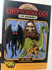 Cryptozoology For Beginners Board Game Complete Clean Pristine Collector Gamer