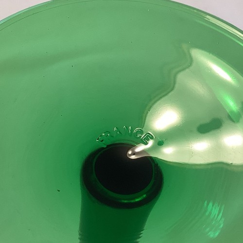 "6 copas de vino Luminarc vintage con tallo verde esmeralda Francia 6 1/2""" - Imagen 6 de 6