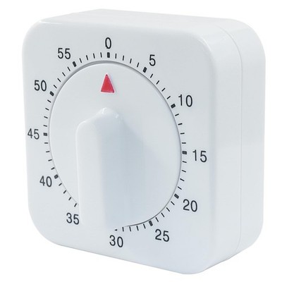 60 Minute Kitchen Timer Alarm Manual Countdown Timer for Home Baking Cooking