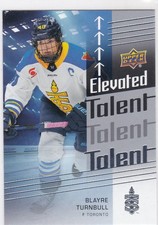 2024-25 PWHL Upper Deck Elevated Talent Hannah Brandt -Boston Fleet #ET-17