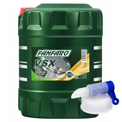 20 LITER SAE 5W-40 FANFARO VSX MOTORÖL INKL: AUSLASSHAHN ÖL Motor OEL Öl MOTOREN