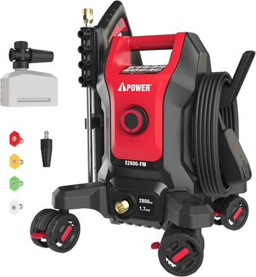 #ad A Ipower Follow Me Electric Pressure Washer 2800 Max PSI 1.7 GPM Anti Tipping De $161.37