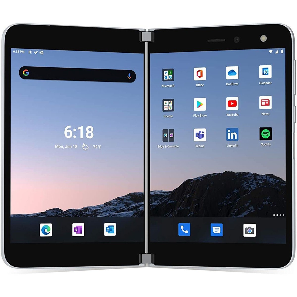 スマートフォン本体 Microsoft Surface Duo 128GB Glacier Microsoft Surface Duo Glacier 128GB Unlocked - Good | eBay