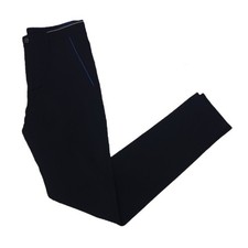 Plaid  Plain Mens 29 Dress Pants Slim Fit Skinny Leg Black Mens Trouser Size 29