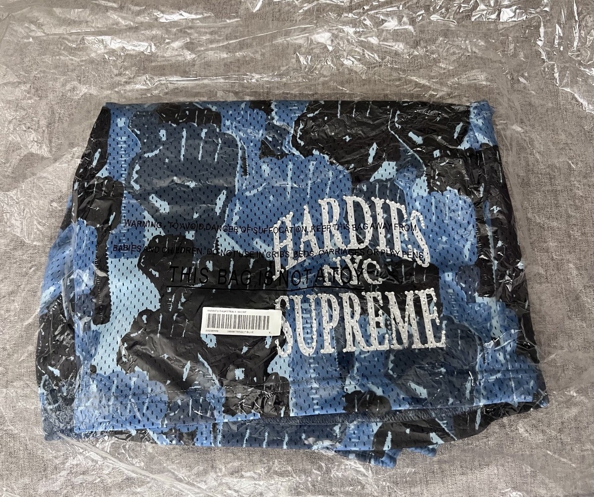 Supreme x Hardies Blue/Camo Rhinestone Shorts Size XL Brand New | eBay