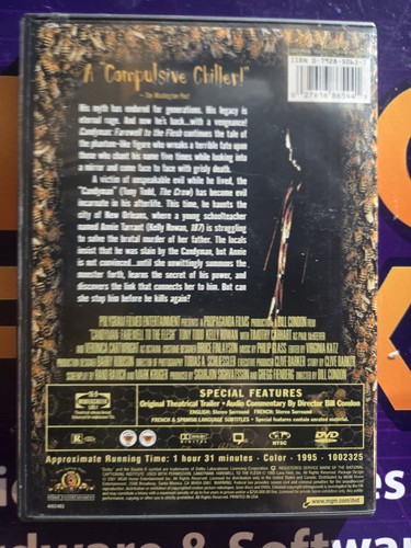 Candyman 2 Farewell to the Fallen DVD 1995 Slasher Monster Classic Horror MINT - Imagen 2 de 3