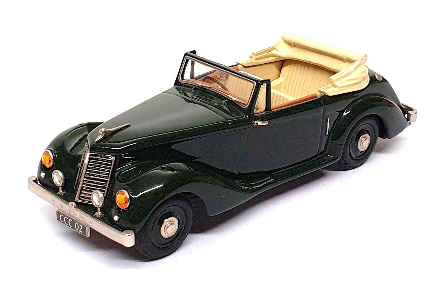 J&M Classics 1/43 Scale CCC02 - Alvis Speed 20 John George Haigh - Racing Green