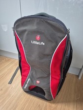 LittleLife Ultralight Convertible Backpack Baby Carrier Red & Grey