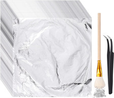 200 Pcs Gold Leaf Sheets for Art Foil Paper Leaf Art Foil Sheets Gilding Brus...