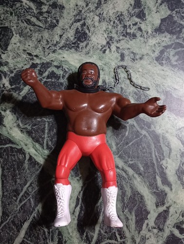 JUNK YARD DOG + COLLAR & CHAIN - WWF WRESTLING...