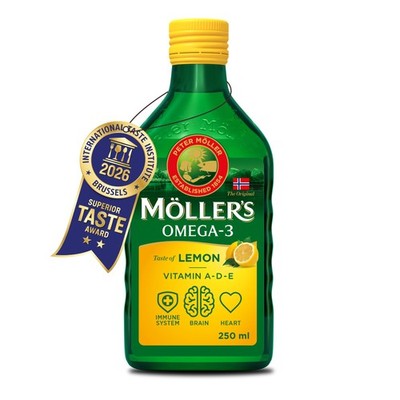Möller s Omega 3 Lebertran Öl Nordic Omega 3 Nahrungsergänzung mit EPA DHA