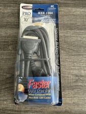 Belkin IEEE 1284 Printer Cable DB25 to Centronics Gold Plated 10ft F2A046-10