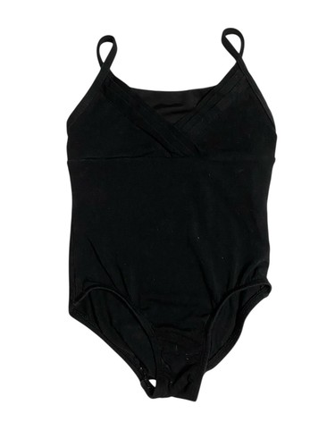 girls Size XS 4/5 Cat and Jack Black Leotard with mesh ballet dance class outfit
