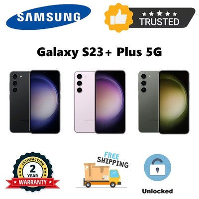 NEW SAMSUNG GALAXY S23+ PLUS 5G 256GB 512GB FACTORY UNLOCKED GSM+CDMA SEALED BOX