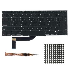 US Keyboard with Screws Screwdriver Kit for MacBook Retina 15" A1398 Mid 2...
