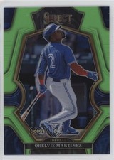 2023 Panini Select Premier Level Neon Green Prizm 37/75 Orelvis Martinez 0xu1