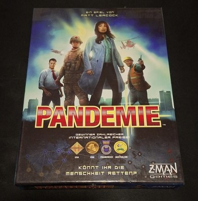 Pandemie   Brettspiel   deutsch   Z-Man Games   vollständig - gebraucht