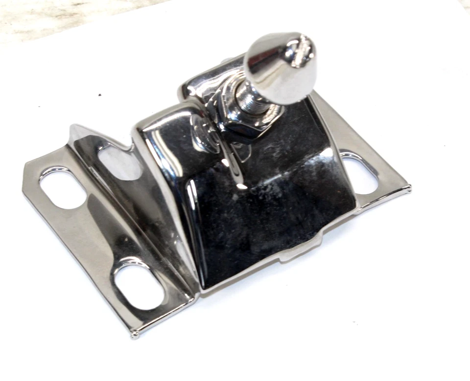 1966 1967 CHEVY II NOVA SS OEM GM КАПОТ ЗАЩЕЛКА УДАРНИК ШТИФТ В СБОРЕ - ХРОМИРОВАННЫЙ - Изображение 2 из 4