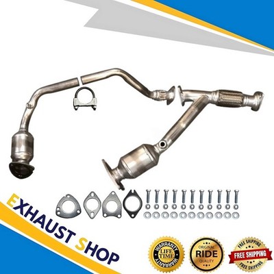 FITS: 2007-2008 CHEVROLET MALIBU/SATURN AURA/G6 3.5L FRONT & REAR CATALYTIC SET