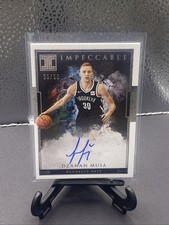 2018-19 Panini Impeccable Dzanan Musa Rookie On Card Auto Autograph #96/99