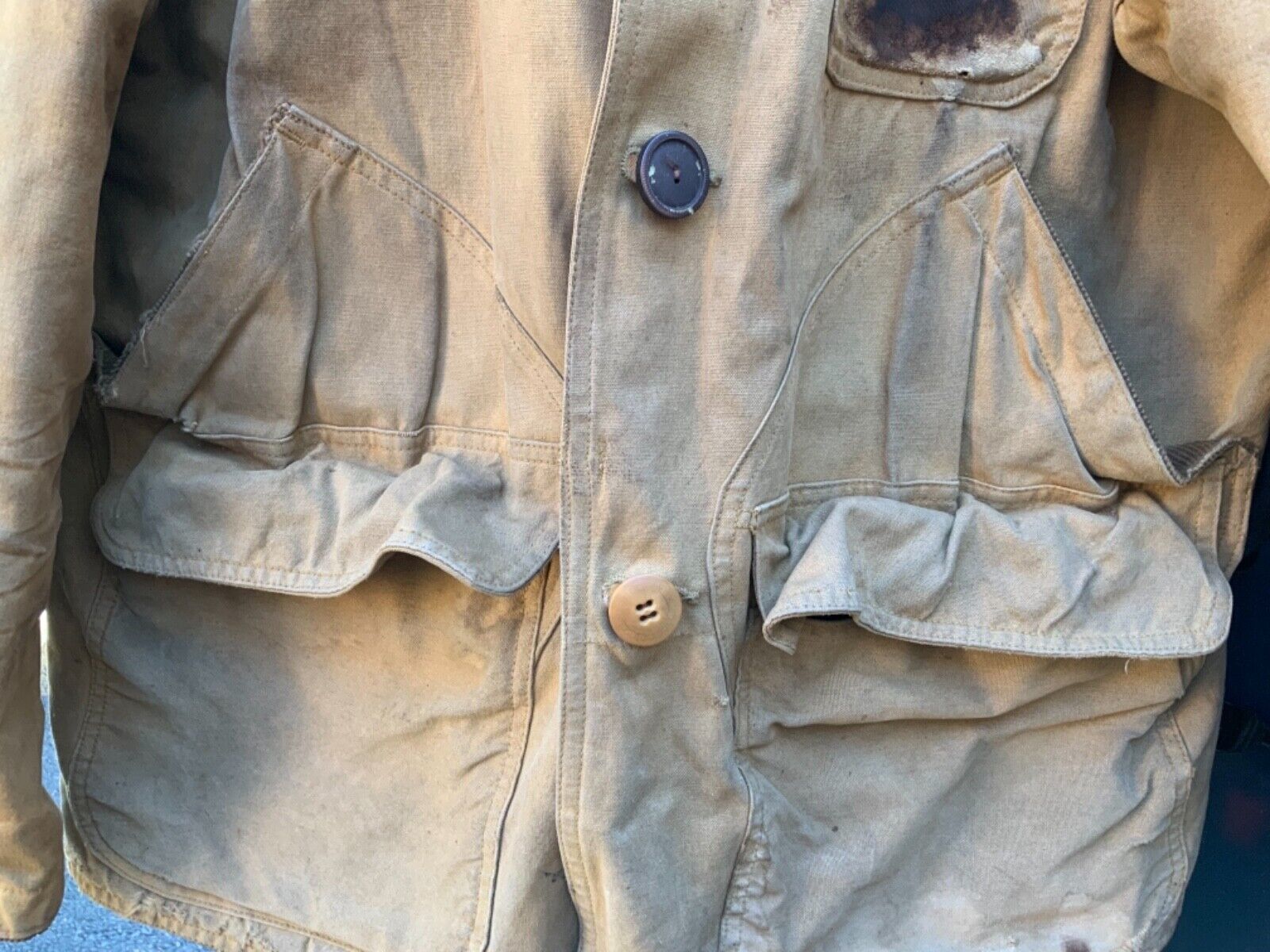 VINTAGE AMERICAN FIELD HUNTING JACKET THE HETTRIC… - image 2