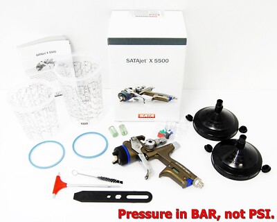 SATA jet X 5500 RP 1.3 O Nozzle Digital Spray Gun 1061803 w/RPS