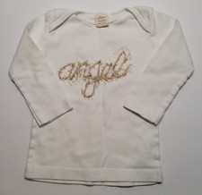Oh Baby! Designer Girls Angel Long-Sleeve Top Angel Wings Size 18-24 Months