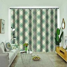 Elegant and retro polka dotsPrinting 3D Blockout Curtains Fabric Window