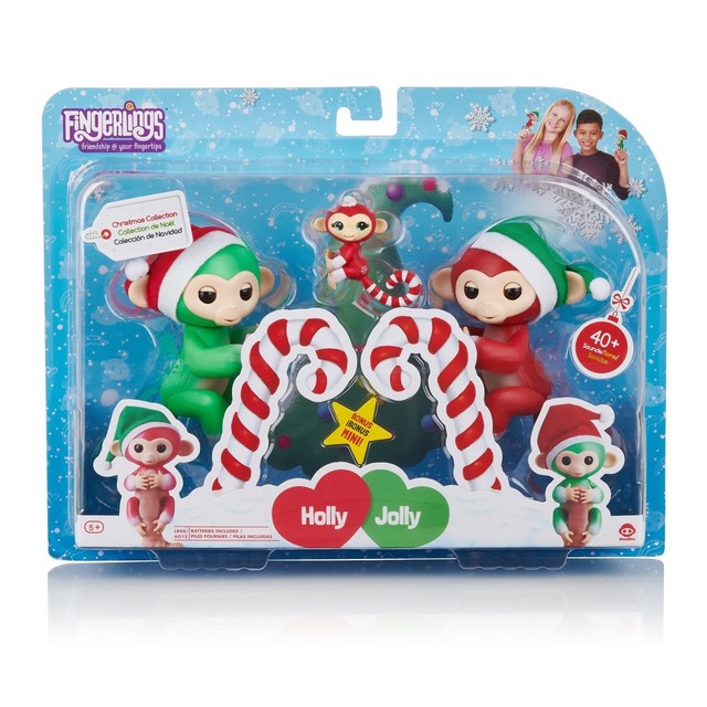 Fingerlings Christmas Holiday 2 Pack Holly, Jolly, & Merry Exclusive