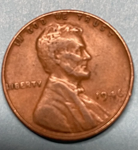 1946-p US Lincoln Wheat Cent Penny Coin Good Condition