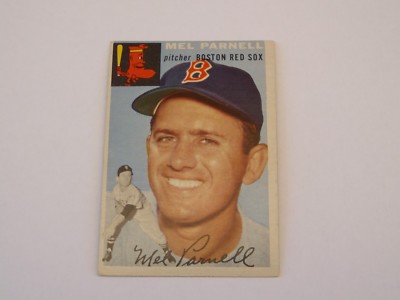 MEL PARNELL 1954 TOPPS CARD # 40 BOSTON RED SOX