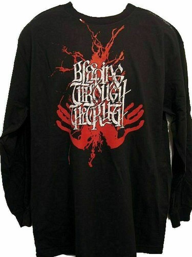Bleeding Through The Truth "Logo" Long Sleeve T-Shirt - Small - FREE SHIPPING