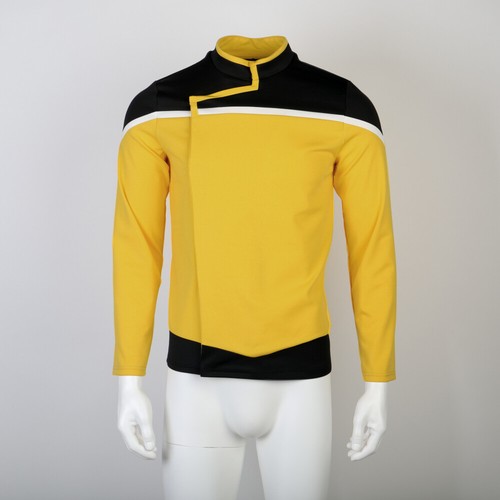 Camisas amarillas azules Freeman Boimler uniforme rojo bandera de Rutherford para cubiertas inferiores - Imagen 11 de 12