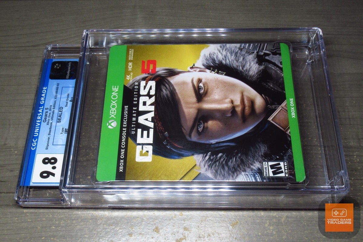 CGC 9.8 A++ - Gears 5 Ultimate Edition Steelbook Xbox One 2019 NEW