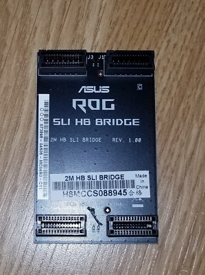 BRAND NEW Genuine ASUS ROG HB 2-Way SLI Bridge High Bandwidth