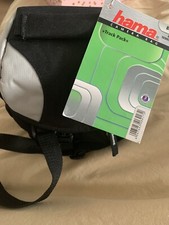 Borsa fotocamera Hama Track Pack 80 Polytex nera nuova con etichetta