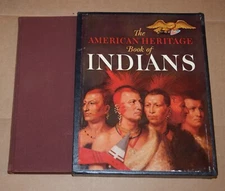 The American Heritage Book of Indians Hardcover Slipcase 1961 1st Ed Intro JFK *